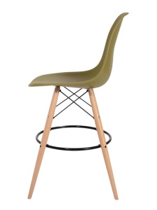 SCAUN DE BAR VERDE CEAI HOKER DSW WOOD STIL MODERN B2