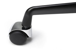 SCAUN DE BIROU AERON PRESTIGE PLUS, NEGRU, PIELE NATURALA SI METAL, STIL MODERN - Img 2