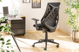 SCAUN DE BIROU, ALIEN 102/110CM, METAL SI POLIESTER, COD 41096 - Img 2