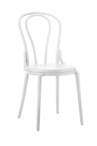 SCAUN DE BUCATARIE ALB VINTAGE DESIGN VINTAGE