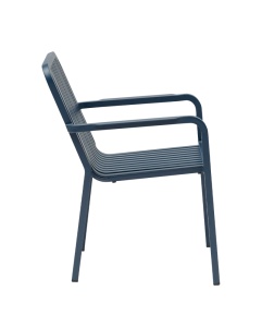 SCAUN DE TERASA PUREZZA 21, REALIZAT DIN ALUMINIU, CULOARE ALBASTRU, PENTRU UZ COMERCIAL, ARTIM GROUP SELECTION - Img 2