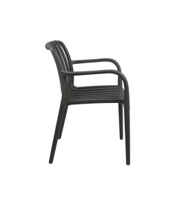 SCAUN DIN PLASTIC VERTICALE 48, CULOARE ANTRACIT, PENTRU UZ COMERCIAL, ARTIM GROUP SELECTION - Img 4