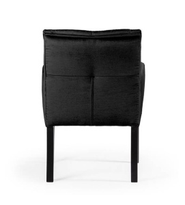 SCAUN DINING HAVANA, NEGRU, STIL CLASIC, ATR - Img 3