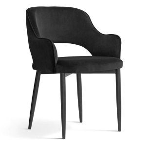 SCAUN DINING MERCY, NEGRU, STIL MODERN