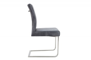 SCAUN DINING SAU BIROU GRAFIT SAMSON 35768 - DESIGN RETRO VINTAGE - Img 2