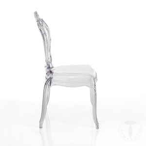 SCAUN INTERIOR/EXTERIOR, LISBON CLEAR, POLICARBONAT, STIL CLASIC, COD 3974 - Img 2