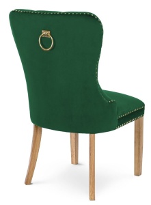 SCAUN MADAMME II GOLD VERDE/STEJAR - Img 2