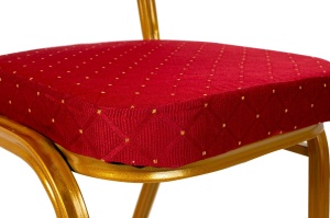 SCAUN PENTRU HORECA, HERON, METAL SI TEXTIL, NEGRU, ARTIM GROUP SELECTION - Img 4