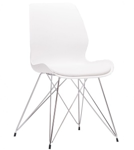 SCAUN PENTRU SALI DE CONFERINTA TORONTO ALB DESIGN SCANDINAV