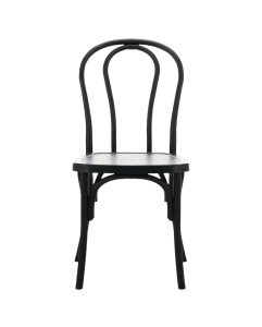 SCAUN PENTRU SALI DE EVENIMENTE MONET POLYWOOD NEGRU, CONFECTIONAT DIN POLIPROPILENA - Img 2
