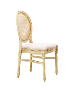 SCAUN PENTRU SALI DE EVENIMENTE PALACE POLYWOOD VARUIT, CONFECTIONAT DIN POLIPROPILENA - Img 4