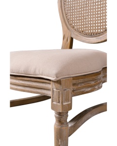 SCAUN PENTRU SALI DE EVENIMENTE RUSTIC CU MEDALIO, CONFECTIONAT DIN LEMN - Img 5