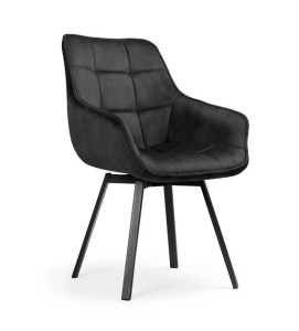 SCAUN PIVOTANT OLSON, NEGRU/NEGRU, STIL MODERN, ATR