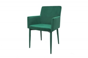 SCAUN VERDE SMARALD MILANO 39416 STIL MODERN - Img 3