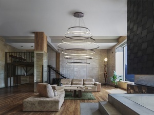 SCHULLER, LUSTRA DE MARI DIMENSIUNI, ODESSA, 150CM, REALIZATA DIN METAL SI LED, ARTIM GROUP SELECTION