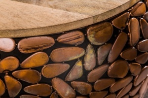 SET 2 MASUTE DE CAFEA STONE MOSAIC 38750 DESIGN MODERN UNICAT - Img 5