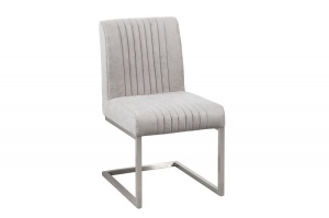 SET 2 SCAUNE BIG ASTON 38104 GRI STONE DESIGN MODERN - Img 2