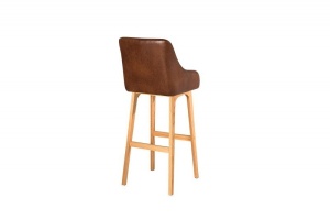 SET 2 SCAUNE DE BAR CAFENIU ANTIC SCANDINAVIA 37551 - DESIGN SCANDINAV - Img 5