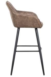 SET 2 SCAUNE DE BAR, TURIN 102CM, COD 40438, DIN PIELE ECO SI CADRUL DIN METAL - Img 3