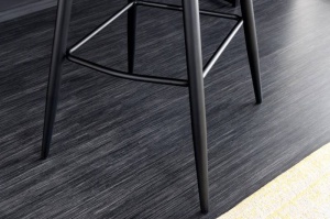 SET 2 SCAUNE EUPHORIA 100CM, PICIOARE DIN METAL SI MICROFIBRA FINA, COD 43689, CULOARE MARO/CONIAC - Img 5