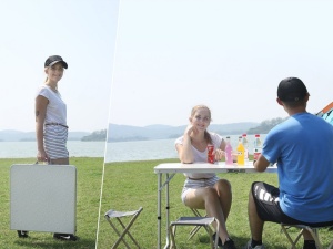 SET DE CAMPING ASTRA MASA + 4 SCAUNE - Img 7