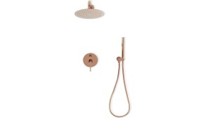 SET DE DUS INCASTRAT REA LUNGO + BOX, AURIU ROSE, DIN ALAMA, CALITATE SUPERIOARA - Img 2