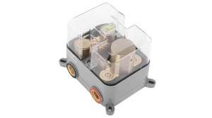 SET DE DUS INCASTRAT REA LUNGO + BOX CU TERMOSTAT, AURIU PERIAT, DIN ALAMA, CALITATE SUPERIOARA - Img 5