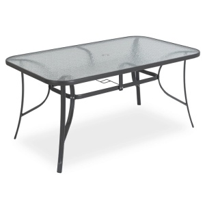 SET DE GRADINA/TERASA, NEBRASKA, ARTIM MEBLE, DIN METAL SI STICLA, CULOARE NEAGRA, ARTIM MEBLE - Img 6