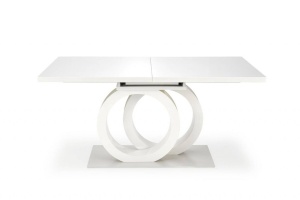 SET DINING - MASA EXTENSIBILA GALARDO, 160/200 CM+ 4 SCAUNE K499, ROZ/AURIU , STIL MODERN, HALMAR - Img 8