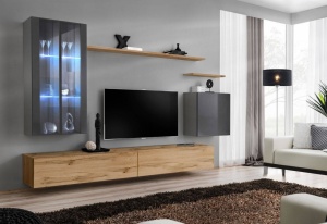 SET LIVING MODULAR CU LED SWITCH 12, GWT SW12, STIL MODERN, ASM