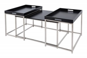 SET MASUTE, ELEMENTS, DIN METAL SI FURNIR, COD 41356, STIL MODERN - Img 6
