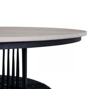 SET MOBILIER DE LUAT MASA SI LOUNGE, ALUMINIU SI POLIRATAN, ARTIM GROUP COLLECTION - Img 3