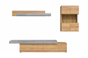 SET MODULAR LIVING CONCRET, RVAJ CR, STIL MODERN, ASM - Img 3
