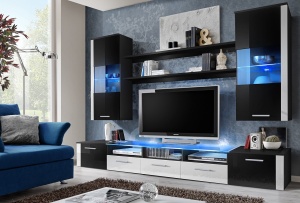 SET MODULAR LIVING CU LED FRESH 23 ZW FR STIL MODERN ASM
