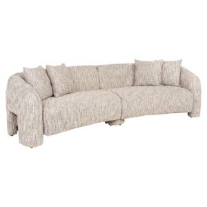 SOFA MILANIA TRENDY NATURE 01, S5169, CONFECTIONATA DIN LEMN, SPUMA SI 100% POLIESTER, RICHMOND INTERIOR