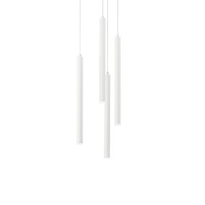 STOC 1 BUC!!! LUSTRA FROZEN SP4, ALB, DESIGN MODERN, IDEAL LUX