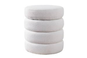 TABURET CU SPATIU DEPOZITARE, VOQUE 50CM, MATERIAL BOUCLE, ARTIM GROUP SELECTION - Img 3