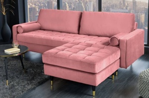 TABURET DEOSEBIT, DIN CATIFEA, ROZ, DESIGN MODERN, ARTIM GROUP SELECTION - Img 2