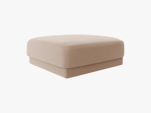 TABURET MILEY, 90 CM, CAPPUCCINO 40, TAPITERIE DIN CATIFEA, DESIGN DEOSEBIT