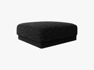 TABURET MILEY, GRI ANTRACIT, CU TAPITERIE DIN TEXTIL CHENILLE EDEN, MICADONI - Img 2