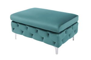 TABURET MODERN BAROCK 39610 AQUA STIL MODERN - Img 6