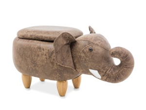 TABURET PENTRU COPII SEBASTIAN MARO/NATURAL STIL VINTAGE