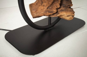 VEIOZA ELEMENTS NEGRU/NATURAL DIN BUMBAC SI LEMN COD 40399 - Img 4