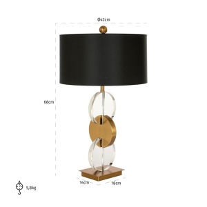 VEIOZA ESME, LB-0162, CONFECTIONATA DIN METAL SI MARMURA, STIL MODERN - Img 4