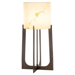 VEIOZA LOURA MICA BRONZ, LB-0190, CONFECTIONATA DIN METAL SI MARMURA ARTIFICIALA, STIL MODERN - Img 2