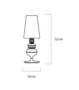 VEIOZA QUEEN 18, NEAGRA, DIN ALUMINIU SI PLASTIC, STIL MODERN, B2 - Img 8