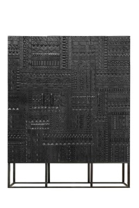 VITRINA LIVING LEMN 120CM, COD 6838, DIN LEMN DE MANGO, ARTIM GROUP SELECTION