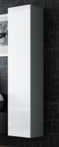 VITRINA LIVING VIGO 180 GRI/ALB DESIGN MODERN CM