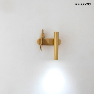 APLICA BOY TUBE R GOLD, CONFECTIONATA DIN OTEL, STIL MODERN - Img 2