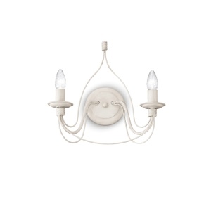 APLICA CORTE AP2, ALB ANTIC, DIN METAL, STIL MODERN
